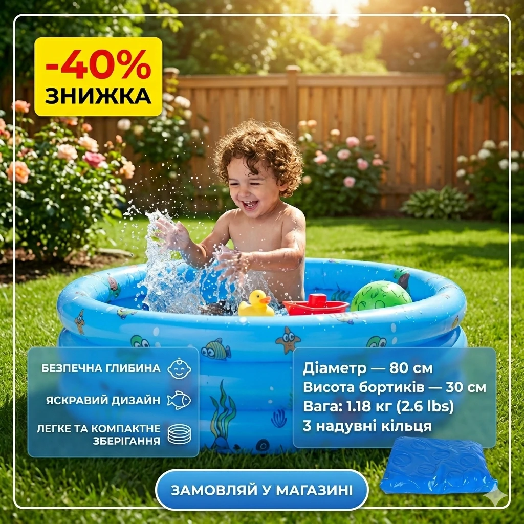 Характеристики надувного круга LAYCOL